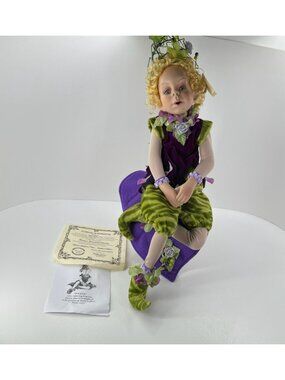 Show Stoppers Florence Maranuk Pucker Porcelain Fairy Doll Limited Edition COA